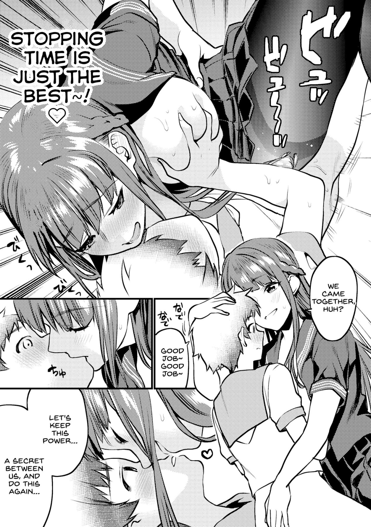 Hentai Manga Comic-Time Stop - A Blank Space In My Memory-Read-19